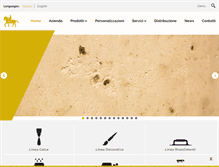 Tablet Screenshot of colorificioveneto.com
